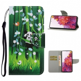 Folio-hoesje voor Samsung Galaxy S20 FE Pandawandeling