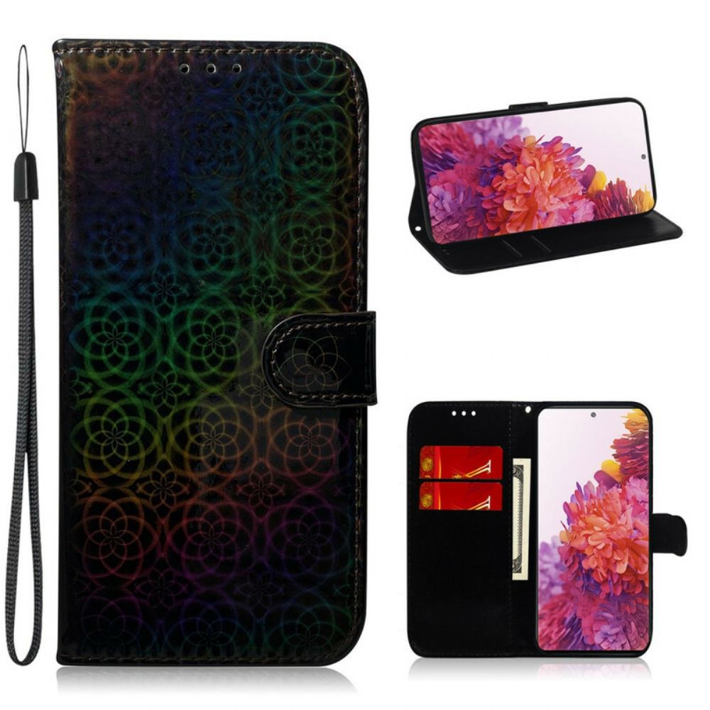 Folio-hoesje voor Samsung Galaxy S20 FE Pure Kleur