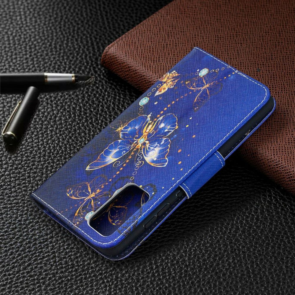 Folio-hoesje voor Samsung Galaxy S20 FE Vlinders Koningen