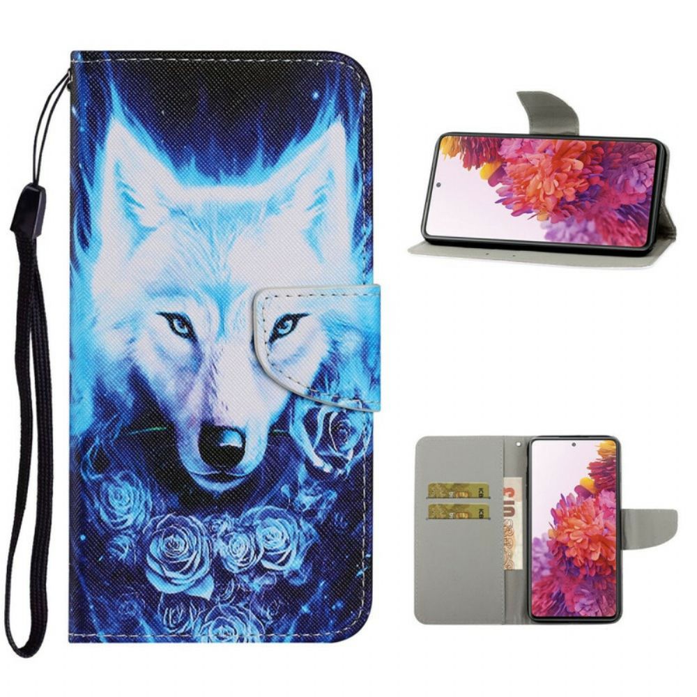 Folio-hoesje voor Samsung Galaxy S20 FE Witte Wolf