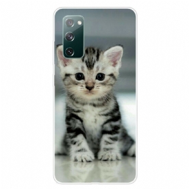 Hoesje voor Samsung Galaxy S20 FE Kitten Kitten