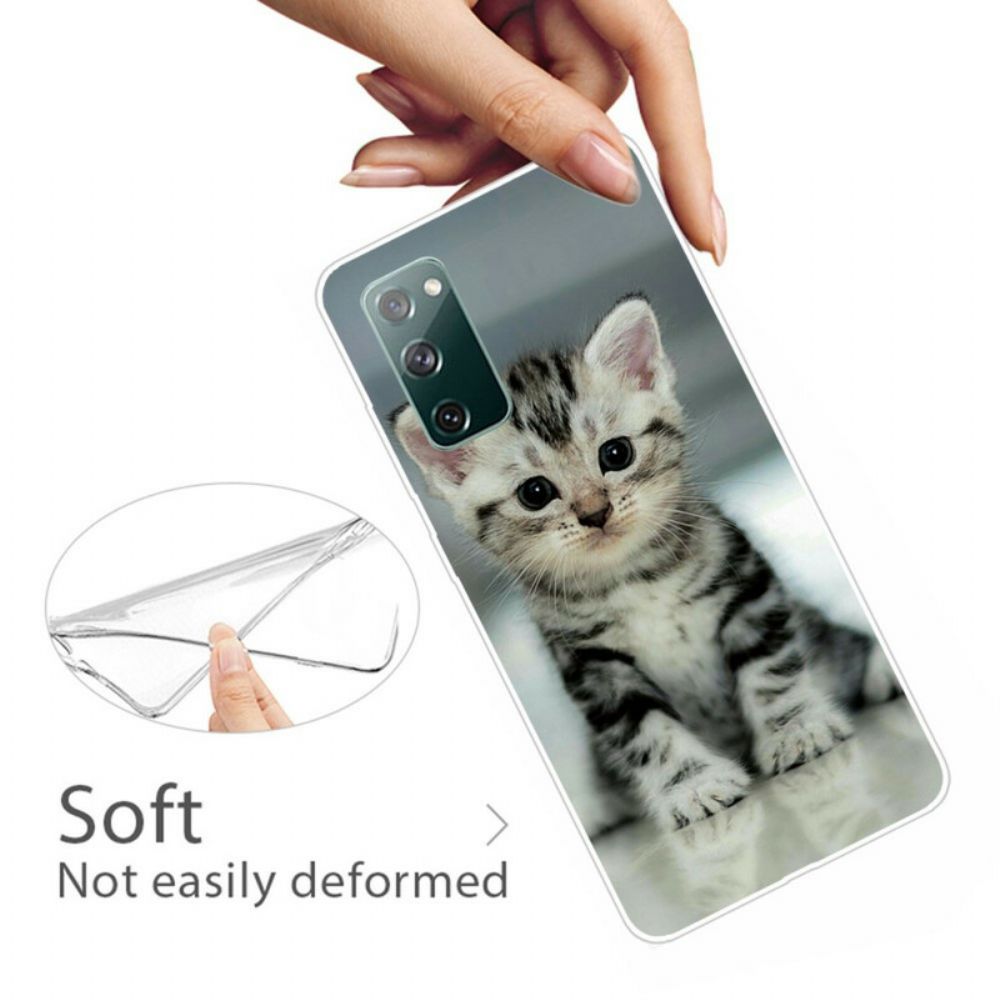 Hoesje voor Samsung Galaxy S20 FE Kitten Kitten