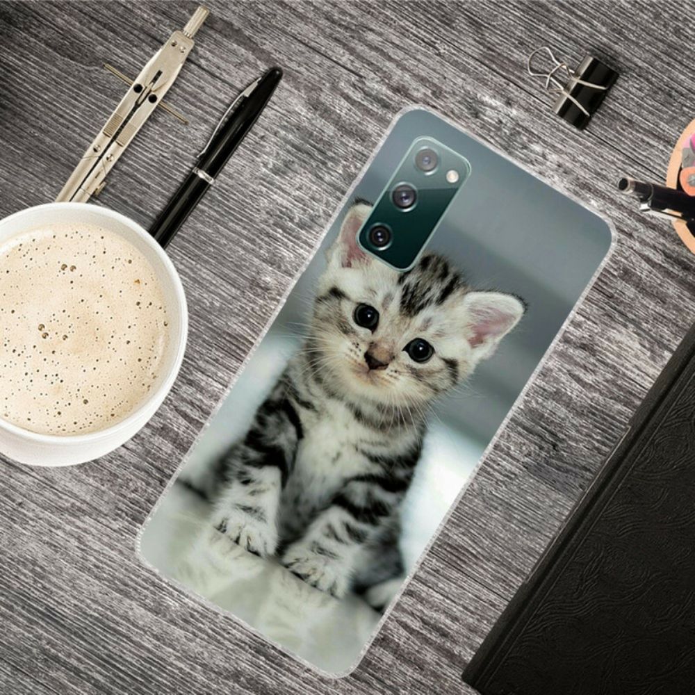 Hoesje voor Samsung Galaxy S20 FE Kitten Kitten