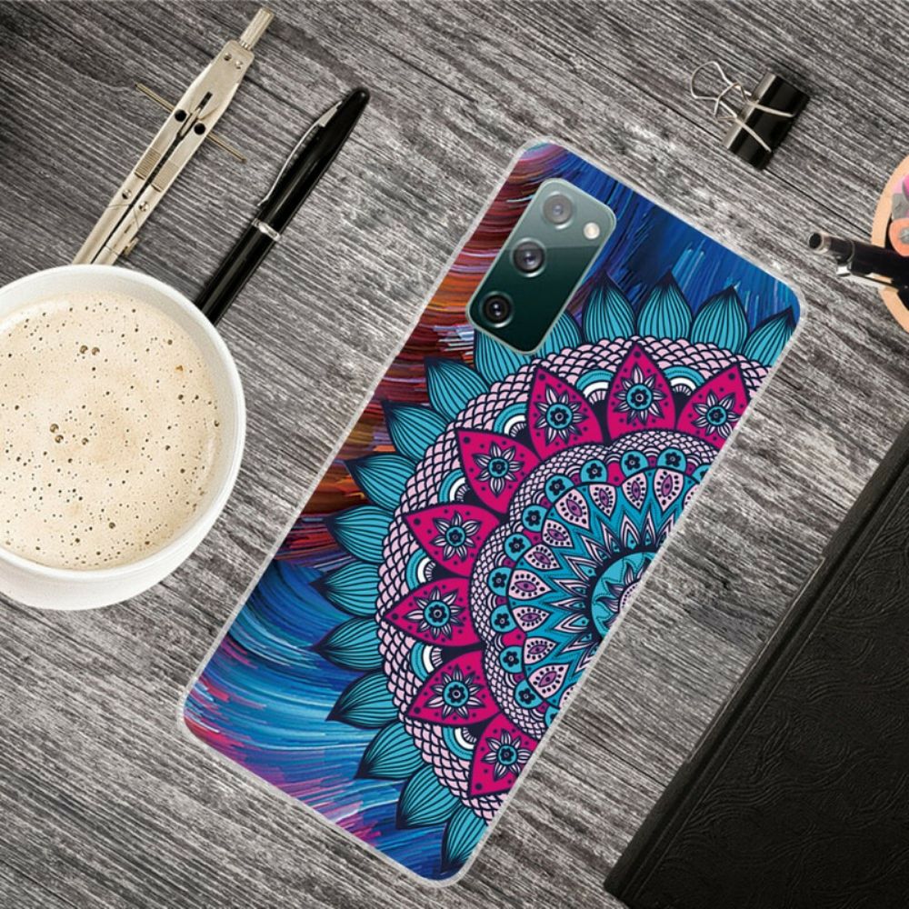 Hoesje voor Samsung Galaxy S20 FE Kleurrijke Mandala