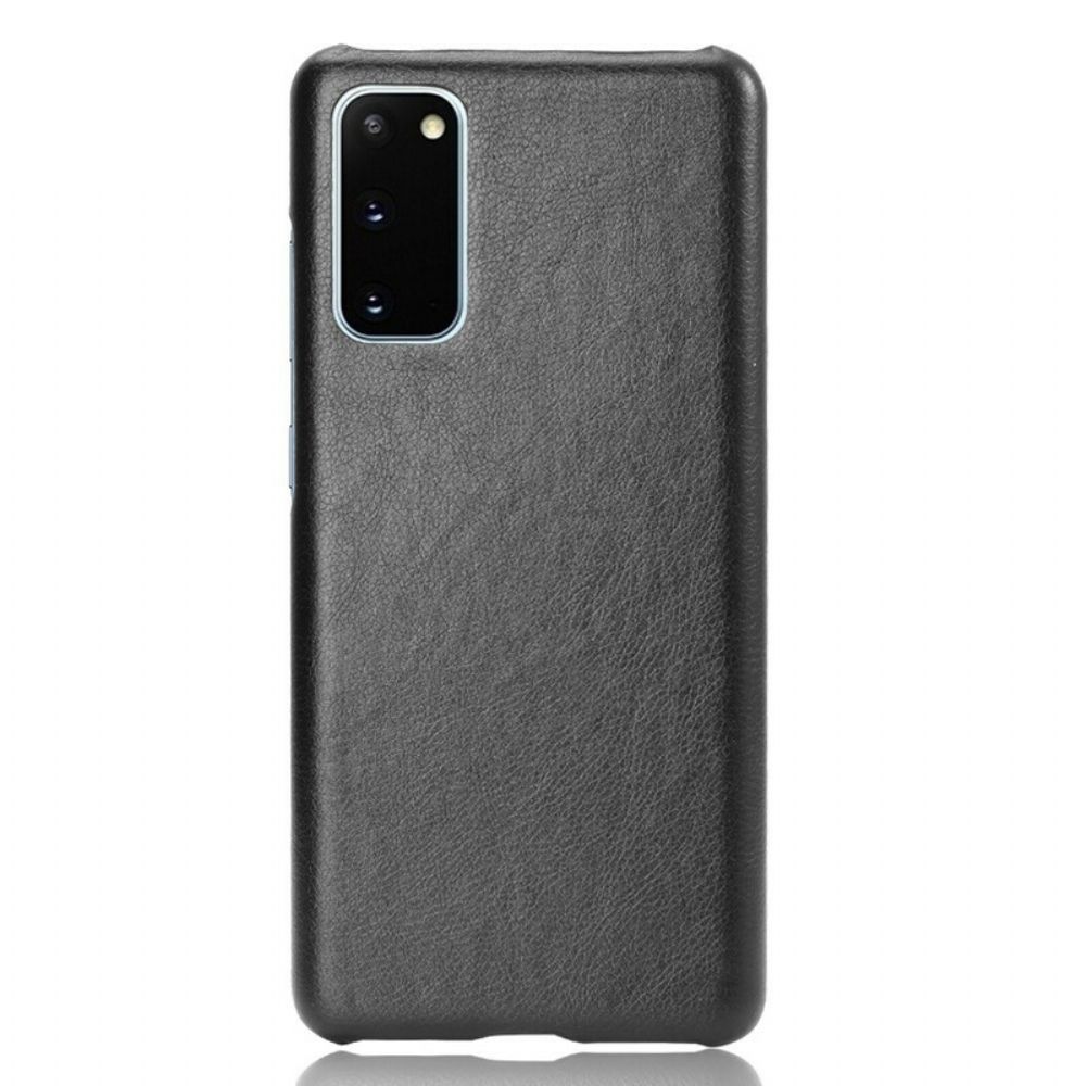 Hoesje voor Samsung Galaxy S20 FE Leerstijl