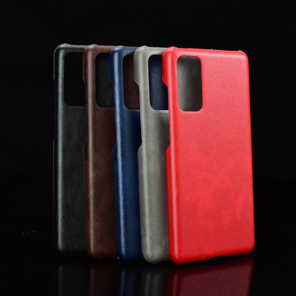 Hoesje voor Samsung Galaxy S20 FE Leerstijl