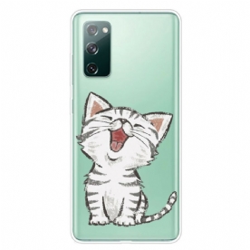 Hoesje voor Samsung Galaxy S20 FE Mijn Mooie Kitten