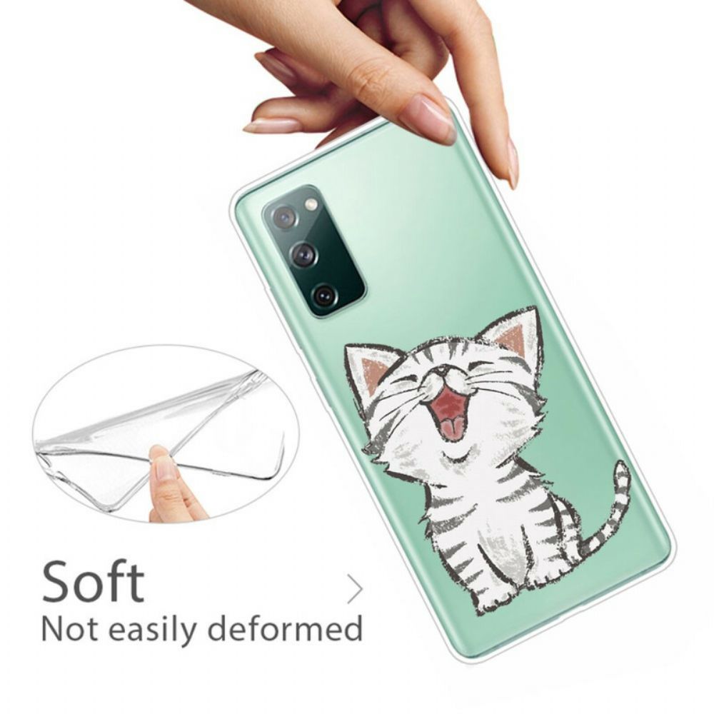 Hoesje voor Samsung Galaxy S20 FE Mijn Mooie Kitten