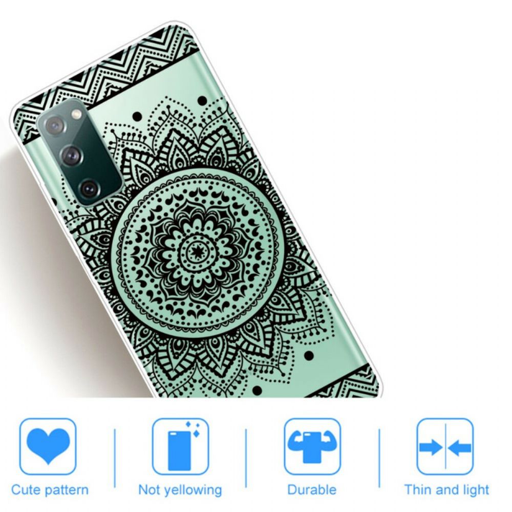 Hoesje voor Samsung Galaxy S20 FE Mooie Mandala