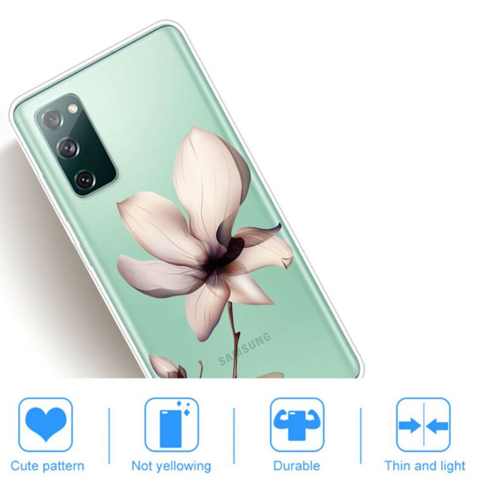 Hoesje voor Samsung Galaxy S20 FE Premium Bloemen