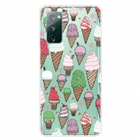 Hoesje voor Samsung Galaxy S20 FE Roomijs