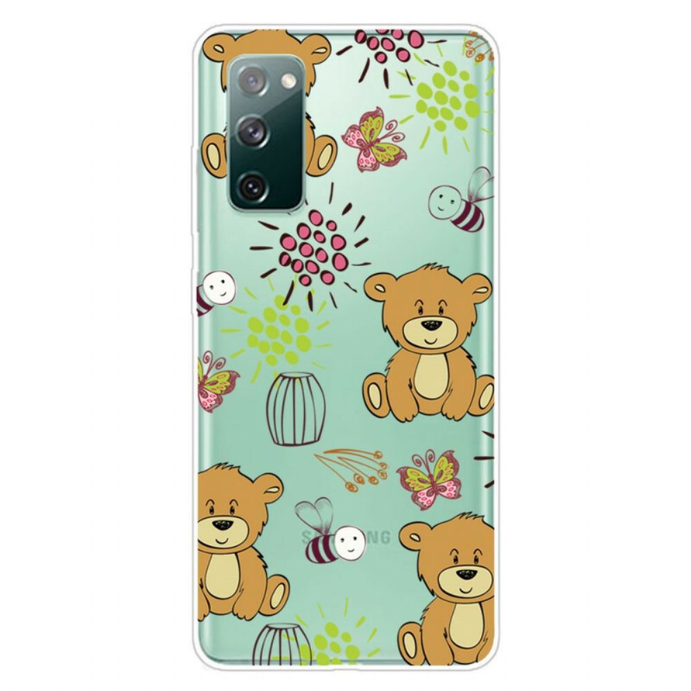 Hoesje voor Samsung Galaxy S20 FE Teddyberen Top