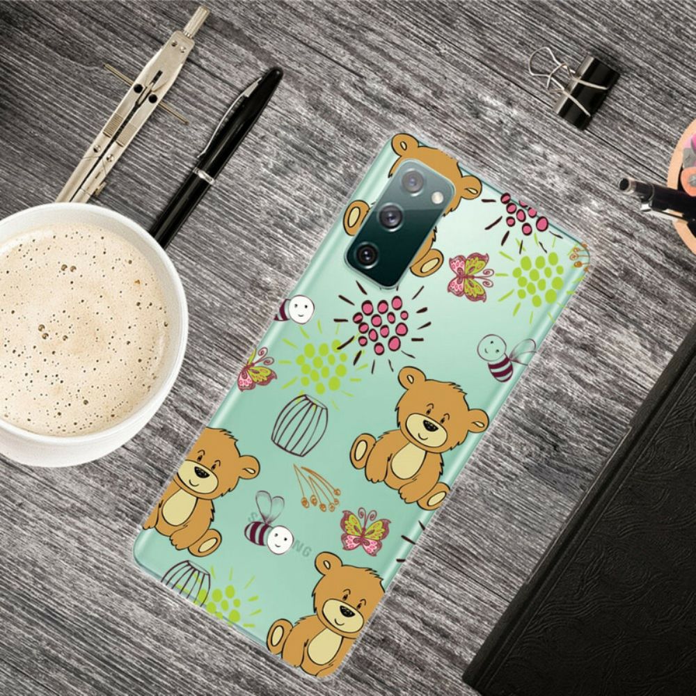 Hoesje voor Samsung Galaxy S20 FE Teddyberen Top