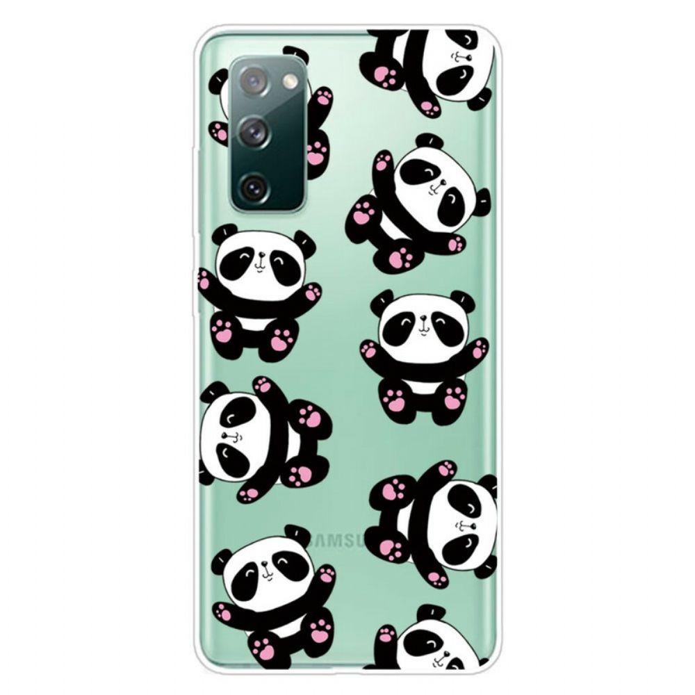 Hoesje voor Samsung Galaxy S20 FE Top Panda's Plezier