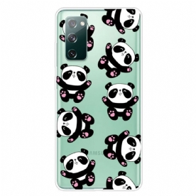 Hoesje voor Samsung Galaxy S20 FE Top Panda's Plezier