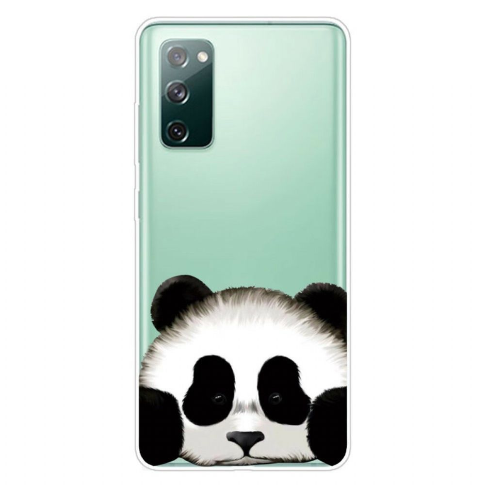 Hoesje voor Samsung Galaxy S20 FE Transparante Panda