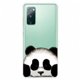 Hoesje voor Samsung Galaxy S20 FE Transparante Panda