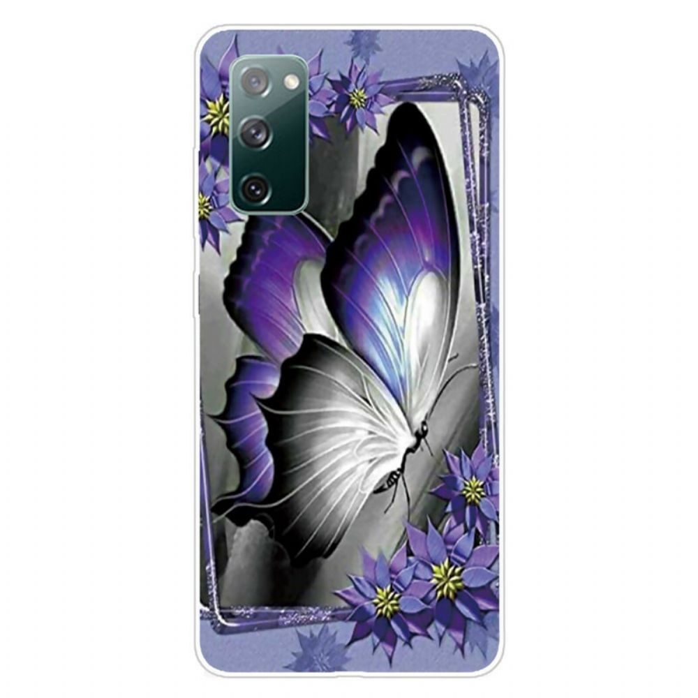 Hoesje voor Samsung Galaxy S20 FE Vlinders Vlinders