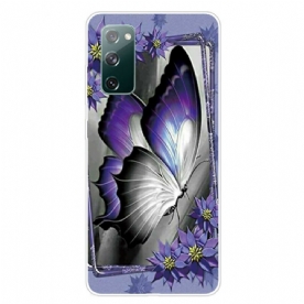 Hoesje voor Samsung Galaxy S20 FE Vlinders Vlinders