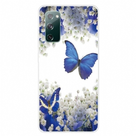 Hoesje voor Samsung Galaxy S20 FE Vlinders Ontwerp