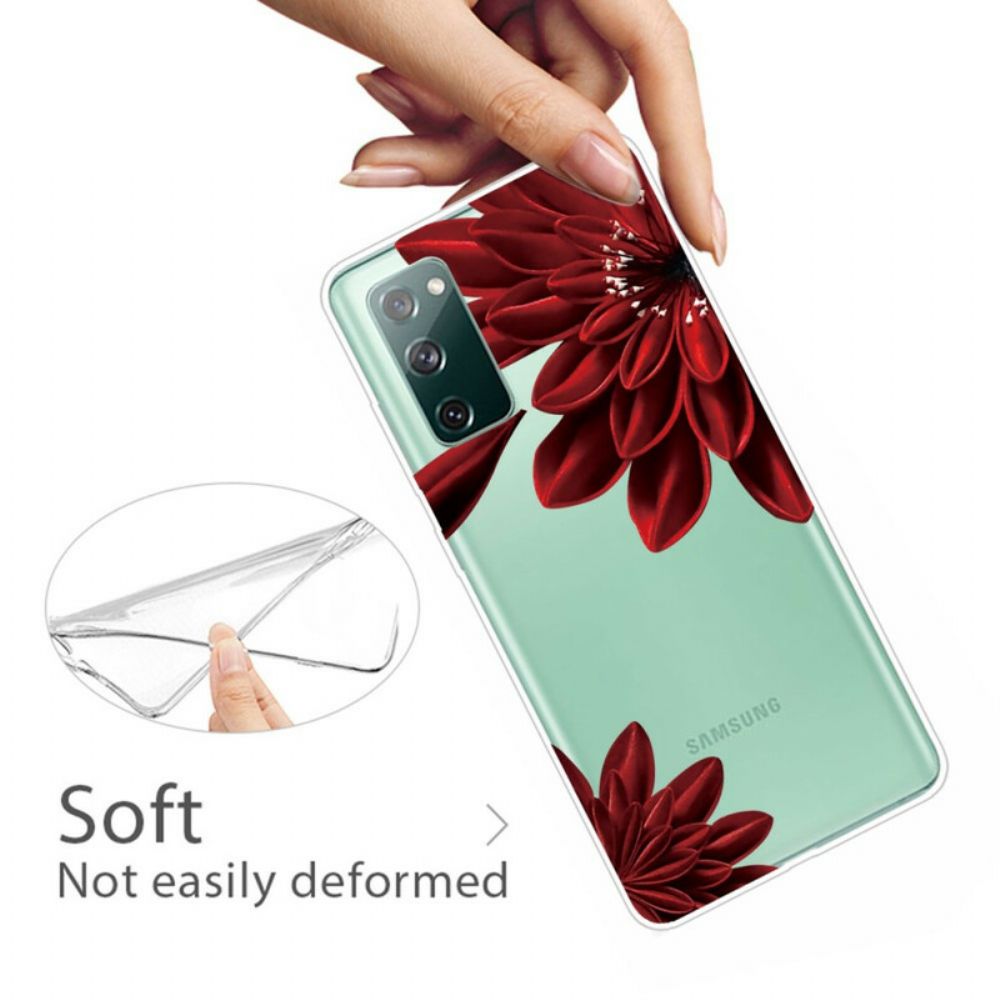 Hoesje voor Samsung Galaxy S20 FE Wilde Bloemen