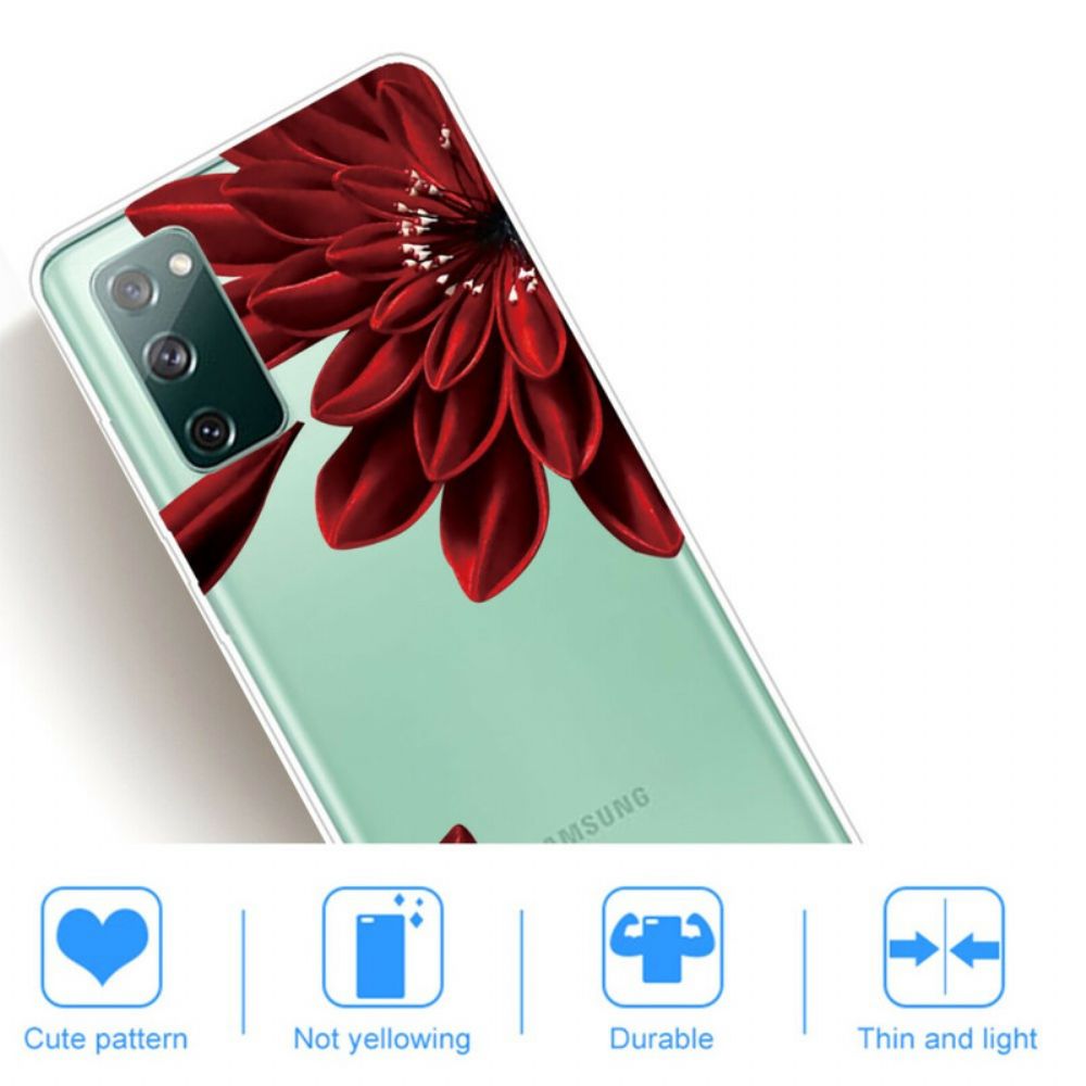 Hoesje voor Samsung Galaxy S20 FE Wilde Bloemen