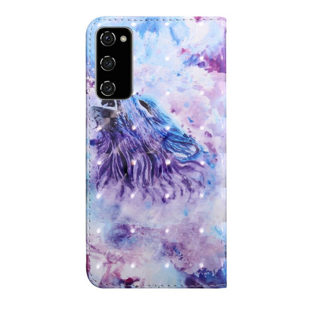 Leren Hoesje voor Samsung Galaxy S20 FE Gerald De Wolf