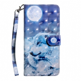 Leren Hoesje voor Samsung Galaxy S20 FE Hector De Wolf