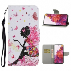 Leren Hoesje voor Samsung Galaxy S20 FE Magische Fee