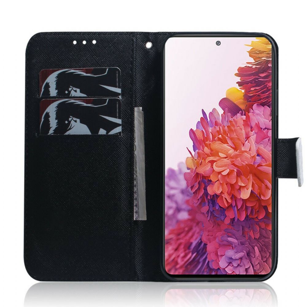 Leren Hoesje voor Samsung Galaxy S20 FE Pandagezicht