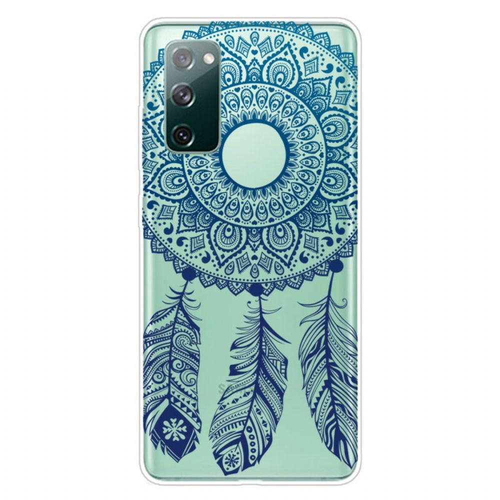 Telefoonhoesje voor Samsung Galaxy S20 FE Enkelvoudige Bloemenmandala