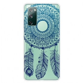 Telefoonhoesje voor Samsung Galaxy S20 FE Enkelvoudige Bloemenmandala