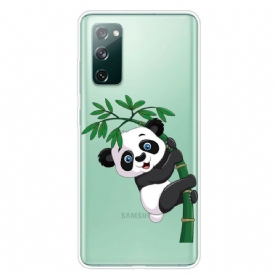 Telefoonhoesje voor Samsung Galaxy S20 FE Naadloze Panda Op Bamboe