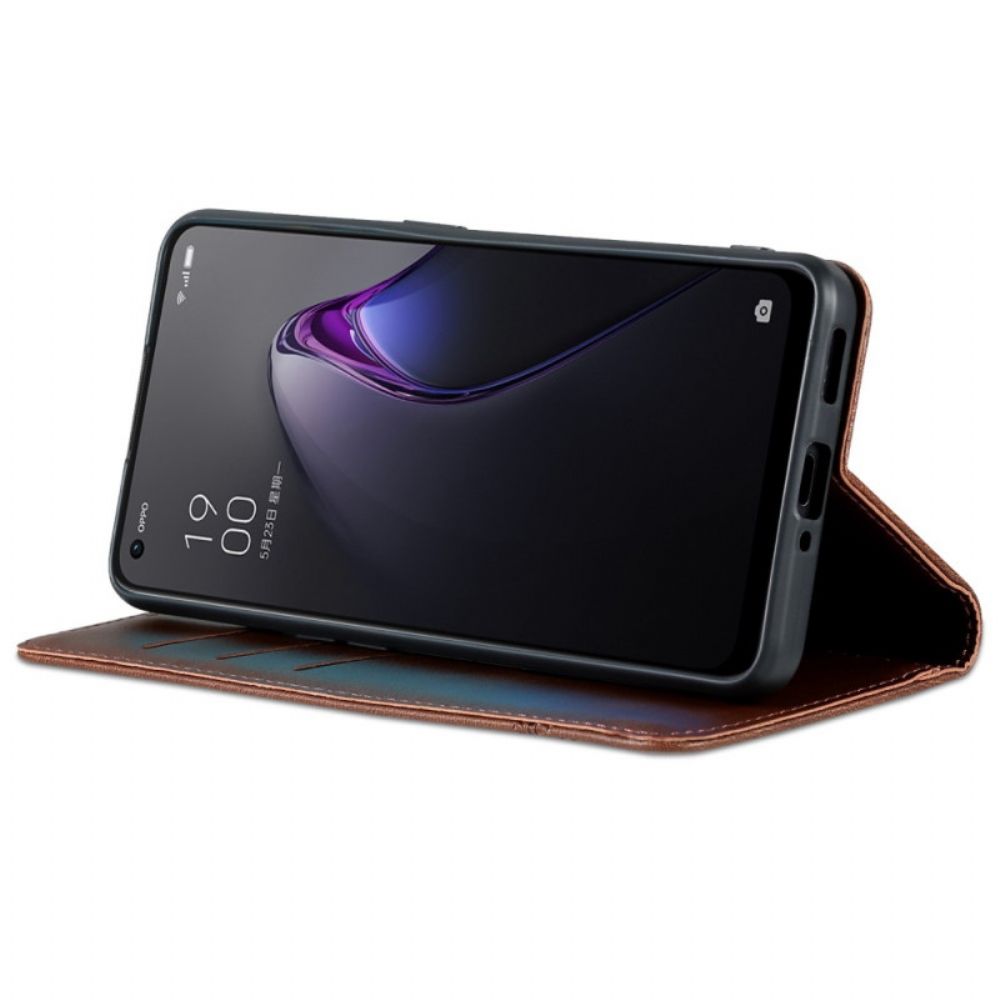 Bescherming Hoesje voor Oppo Reno 8 Pro Folio-hoesje Azns