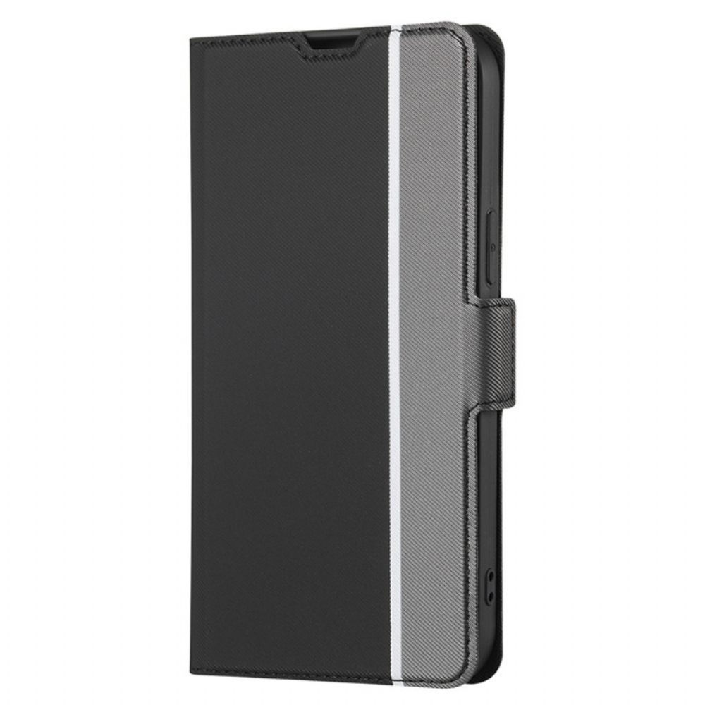 Flip Case voor Oppo Reno 8 Pro Tweekleurig