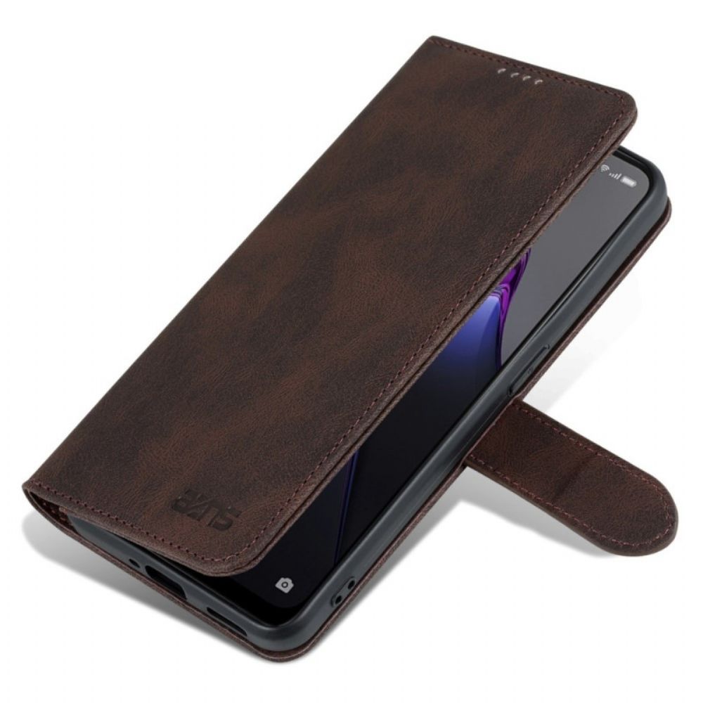 Folio-hoesje voor Oppo Reno 8 Pro Azns Vintage Leereffect