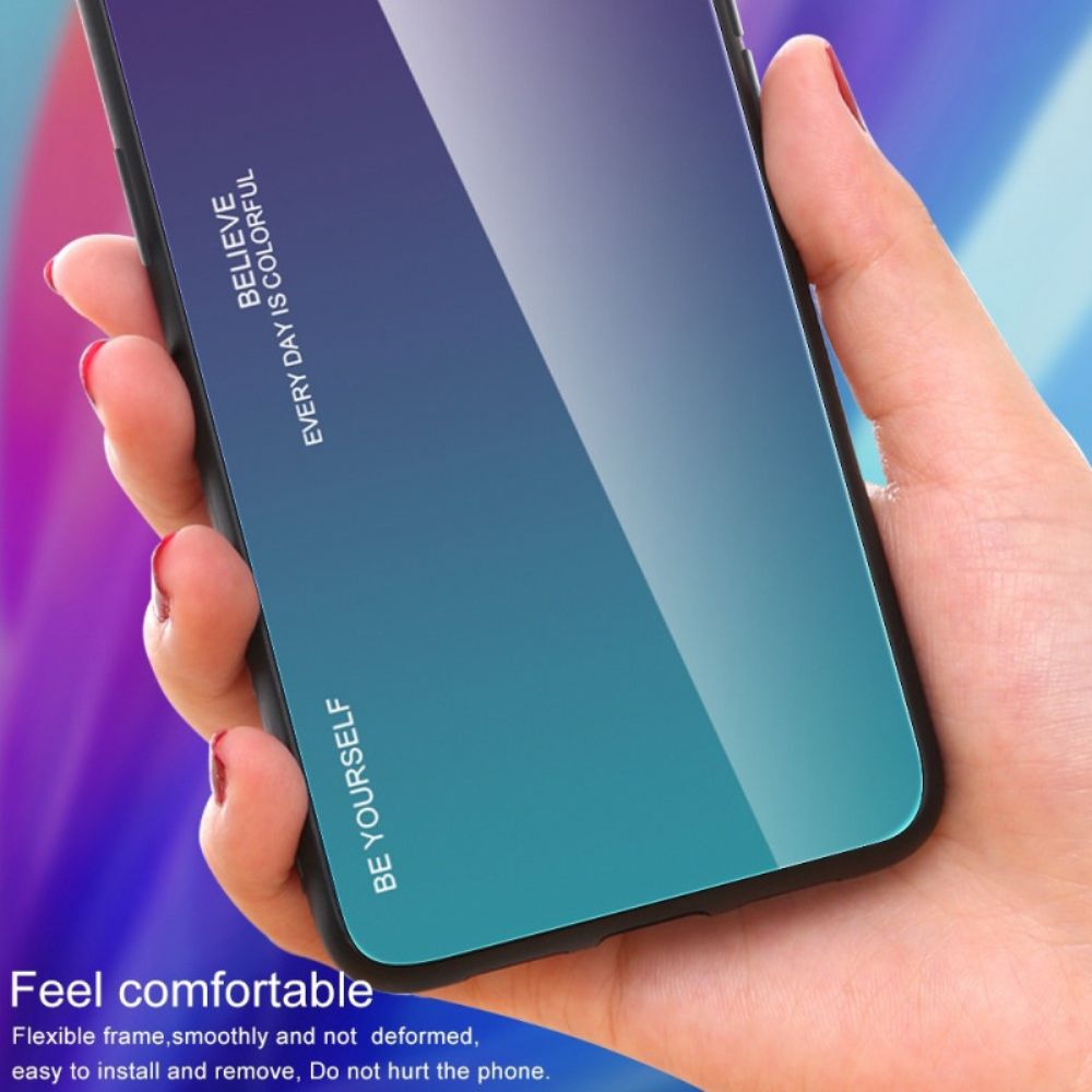 Hoesje voor Oppo Reno 8 Pro Geloof Gehard Glas