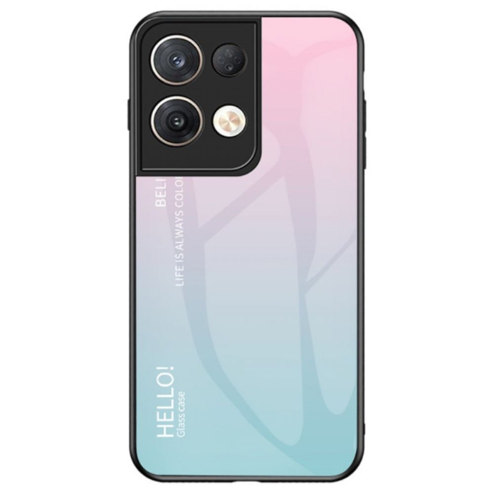 Hoesje voor Oppo Reno 8 Pro Hallo Gehard Glas