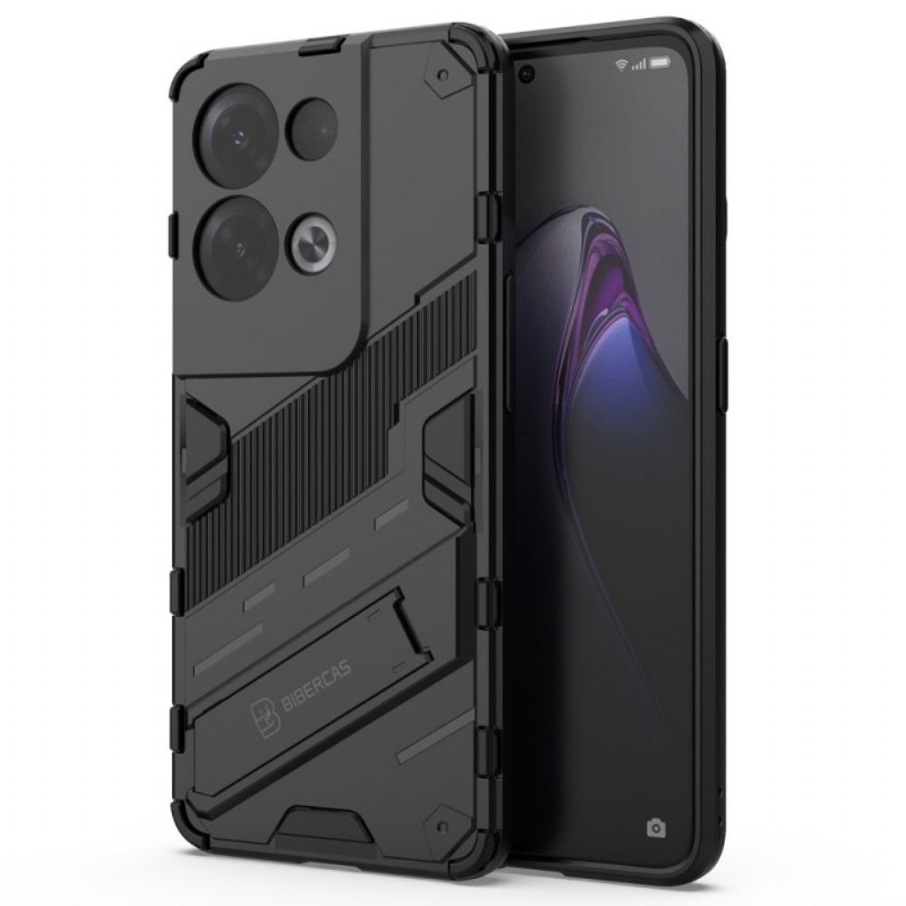 Hoesje voor Oppo Reno 8 Pro Handsfree Uitneembare Standaard Met Twee Standen