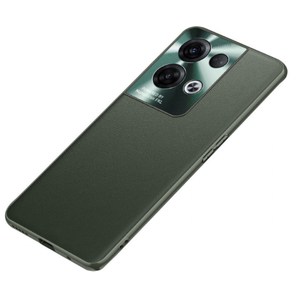 Hoesje voor Oppo Reno 8 Pro Premium Kunstleer