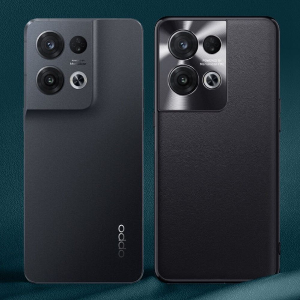 Hoesje voor Oppo Reno 8 Pro Premium Kunstleer