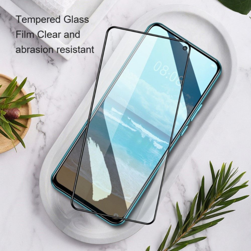 Oppo Reno 8 Pro Screenprotector Van Gehard Glas Zwarte Randen