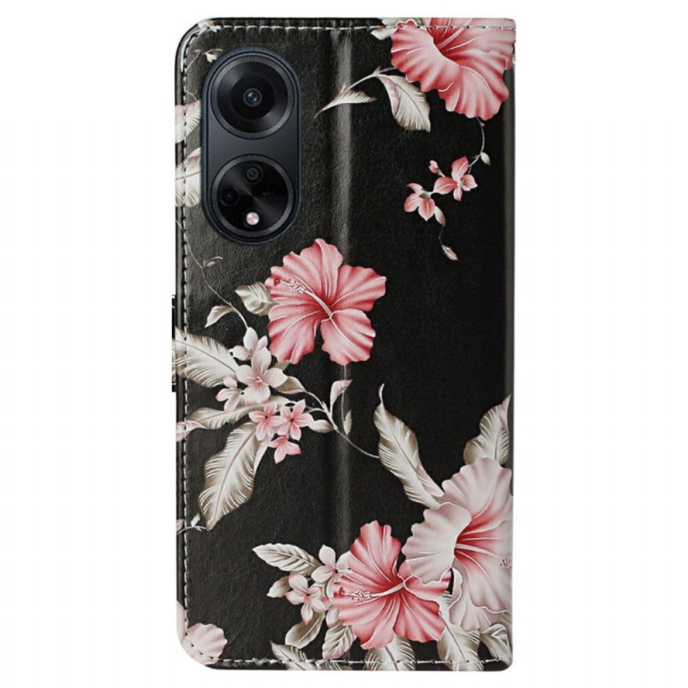 Bescherming Hoesje Oppo A98 5g Rododendron