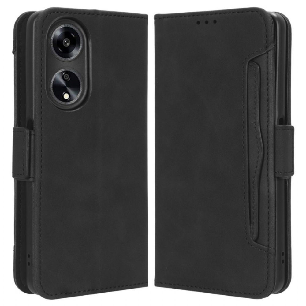 Flip Case Leren Oppo A98 5g Multikaarten