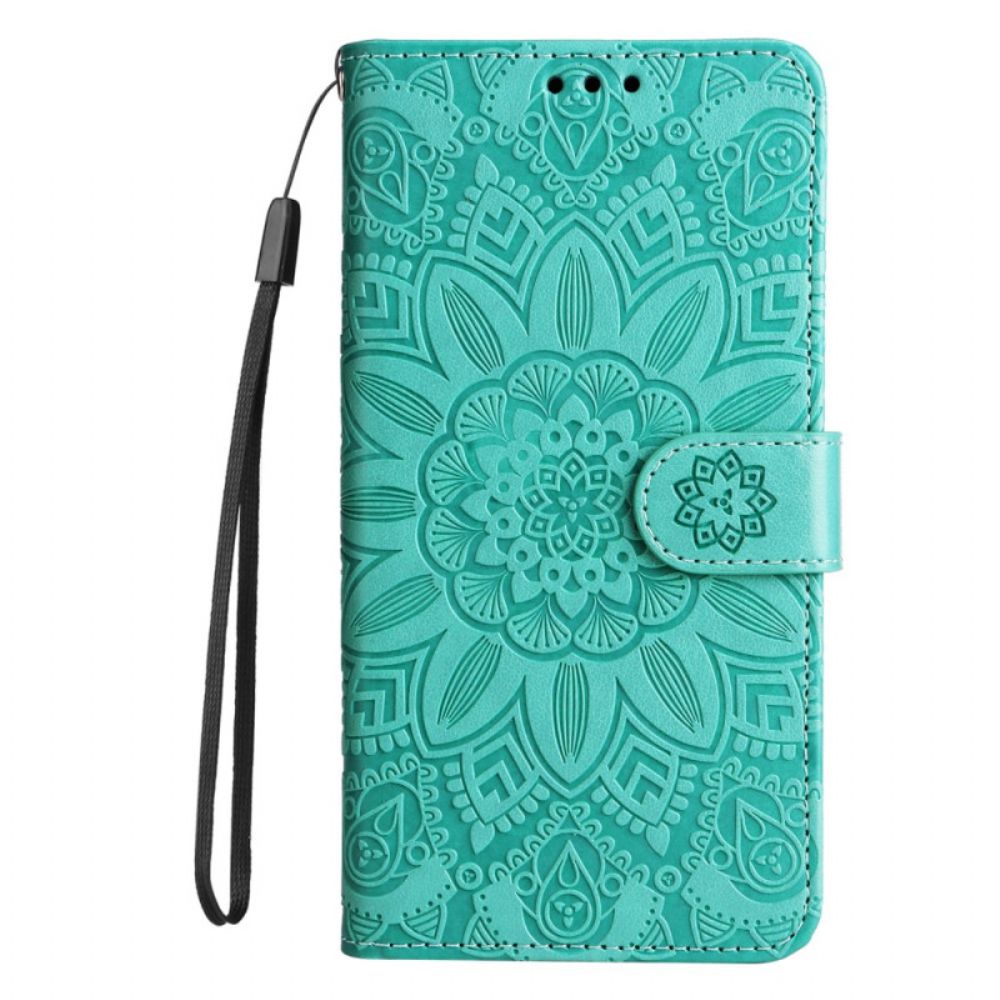 Folio-hoesje Oppo A98 5g Telefoonhoesje Zonnebloempatroon