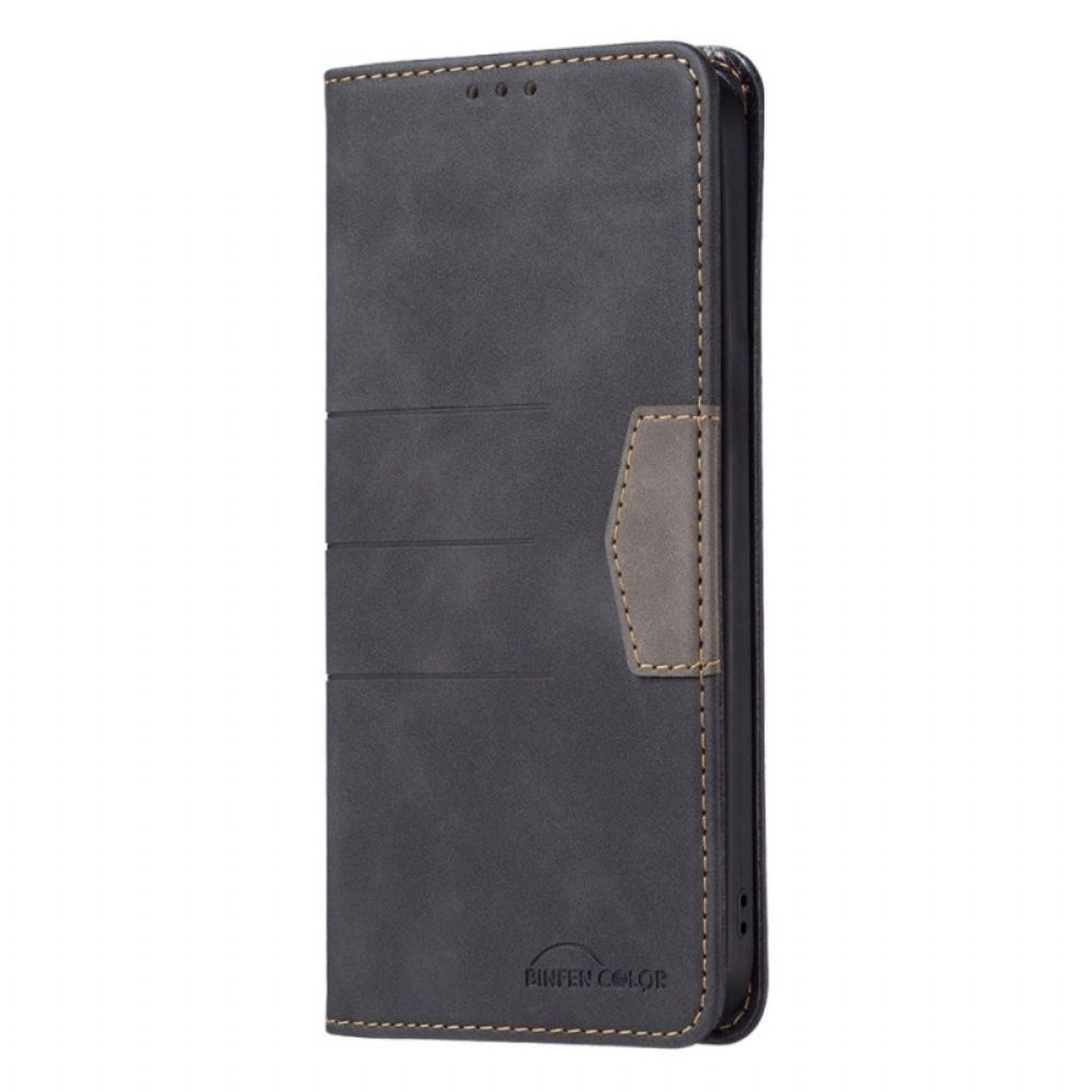 Bescherming Hoesje voor Oppo Find X5 Pro Folio-hoesje Binfen-kleur