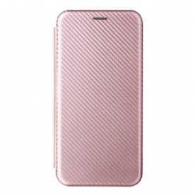 Bescherming Hoesje voor Oppo Find X5 Pro Folio-hoesje Koolstofvezeltextuur