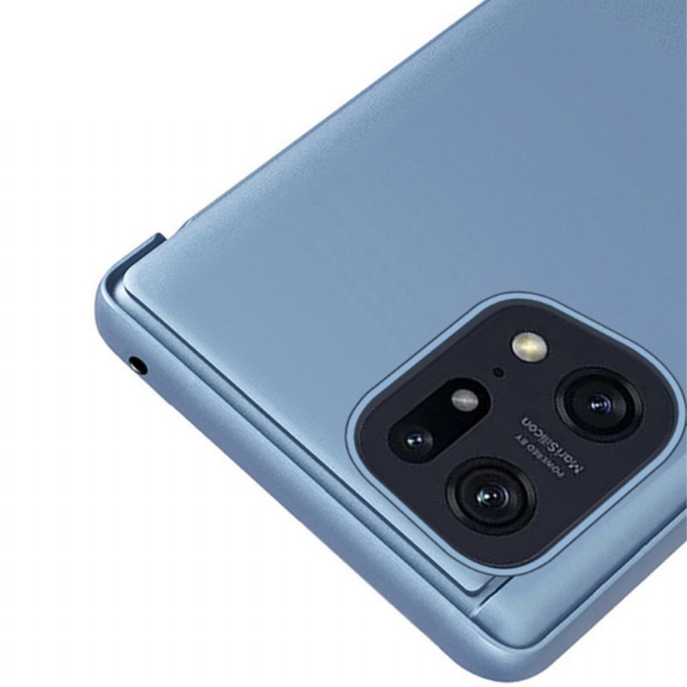 Bescherming Hoesje voor Oppo Find X5 Pro Spiegel