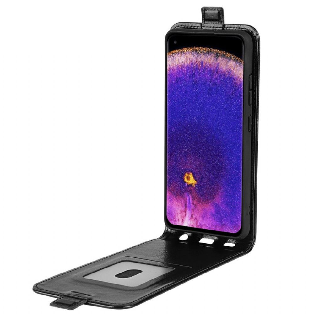 Flip Case voor Oppo Find X5 Pro Folio-hoesje Verticale Klep