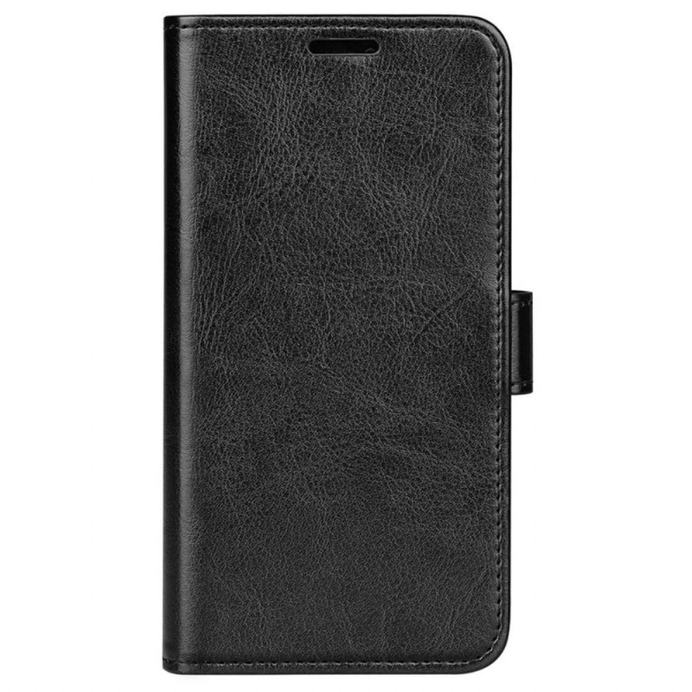 Flip Case voor Oppo Find X5 Pro Vintage Kunstleer